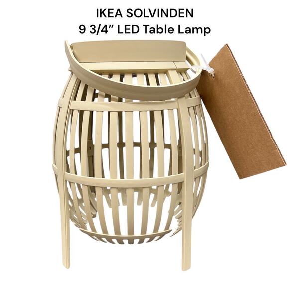 IKEA SOLVINDEN Led Table Lamp (Smaller Version) 9 1/2" - Picture 3 of 6